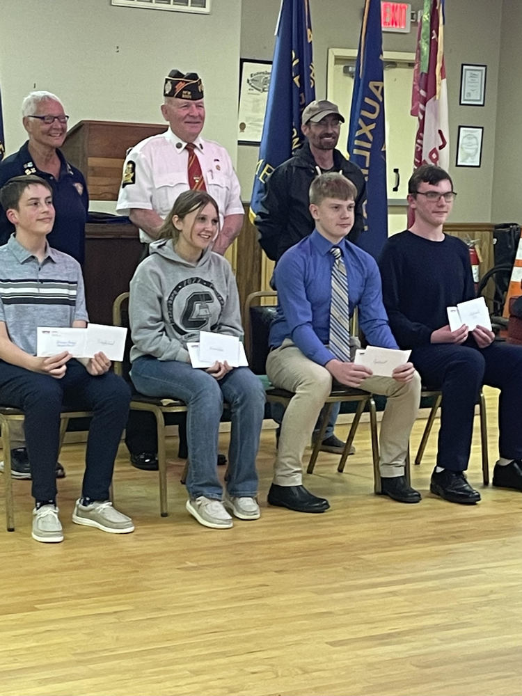 Students Honored by Veterans